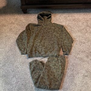 Abercrombie & Fitch Camouflage sweatset